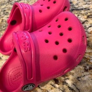 Toddler girl crocs